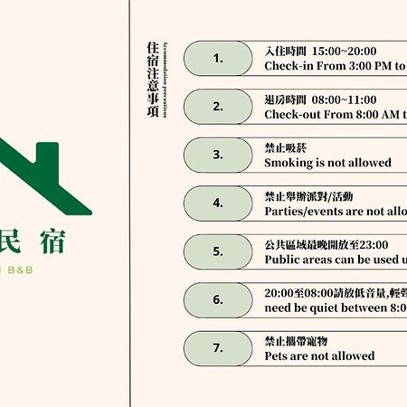 沁杋民宿 Chin Fan B&B Hualien Exterior foto